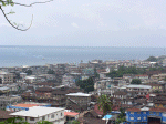 Sierra Leone seaside town